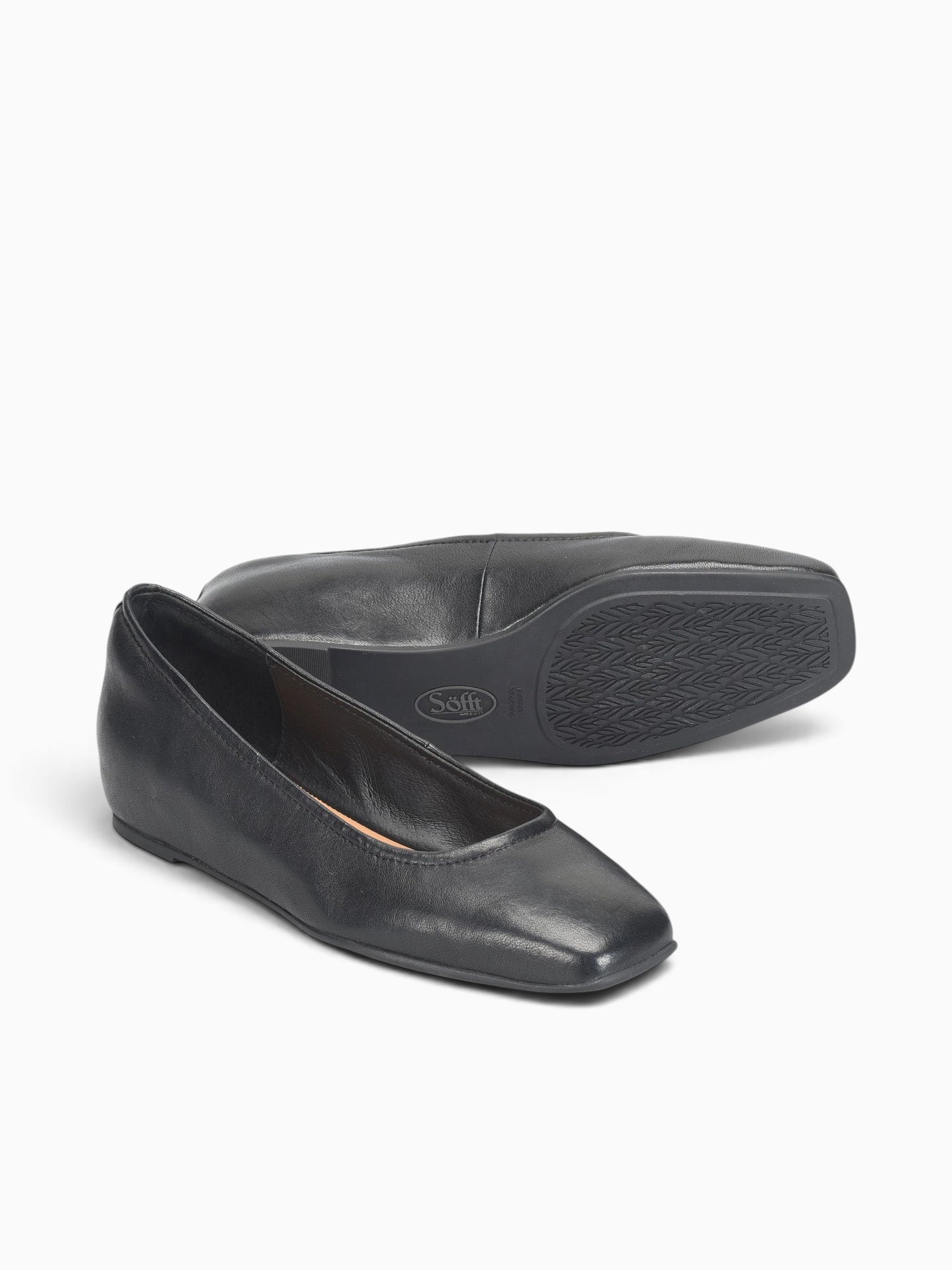 Poppy Black Leather Black / 6 / M