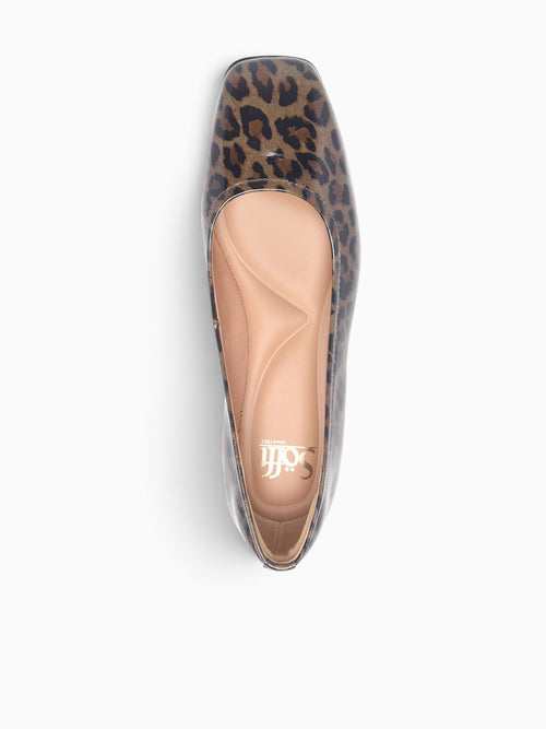 Poppy Taupe Print Patent