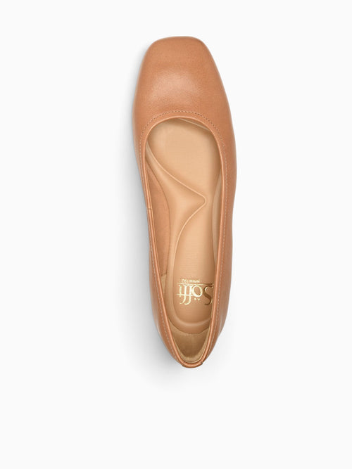 Poppy Sand Leather Natural / 6 / M