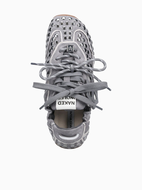 Soul Grey Stud Suede Grey / 35 / M