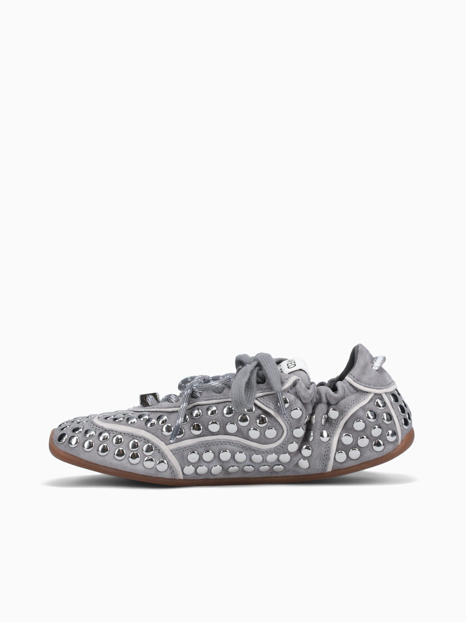 Soul Grey Stud Suede Grey / 35 / M