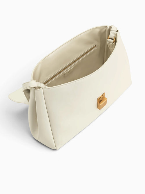 Hilary Shoulder Bag White White