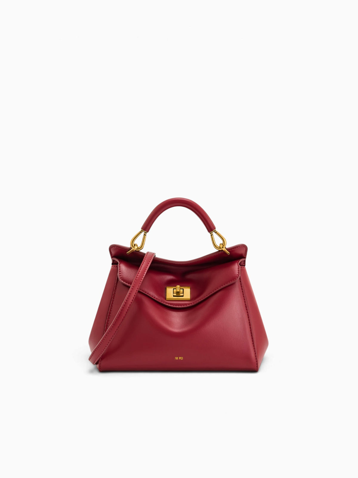 Lucia Top Handle Claret Red