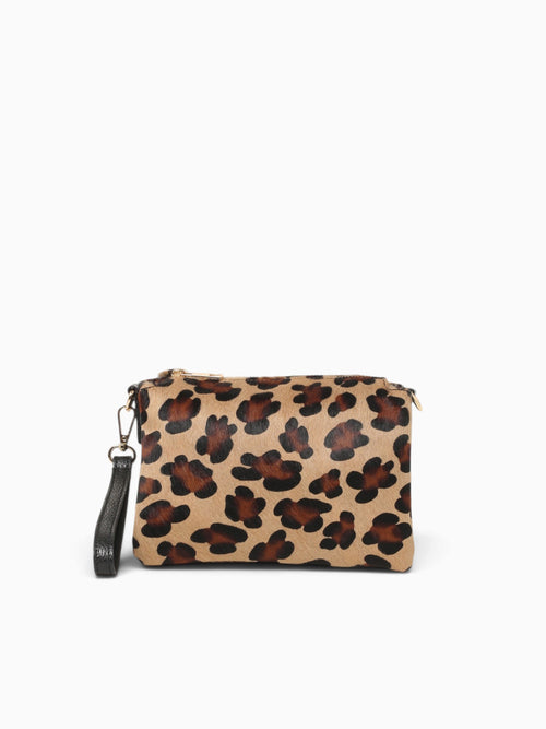 Elvira Crossbody Leopard Brown Multi