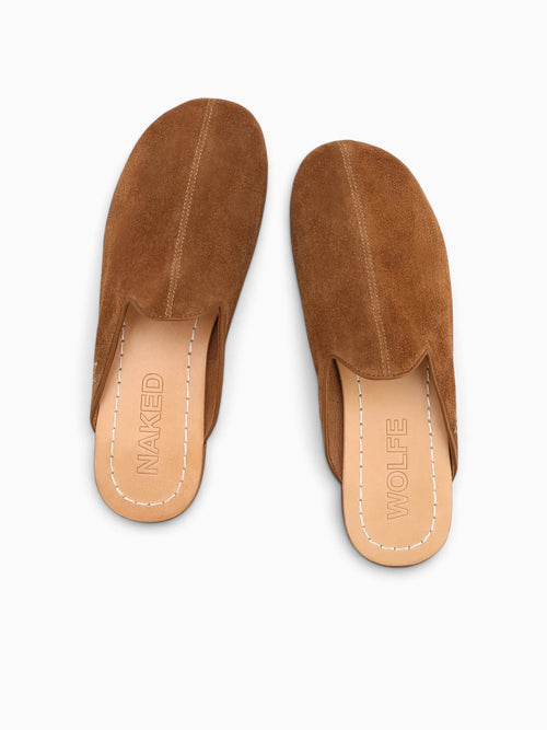Jet Mule Tan Suede Tan / 41 / M