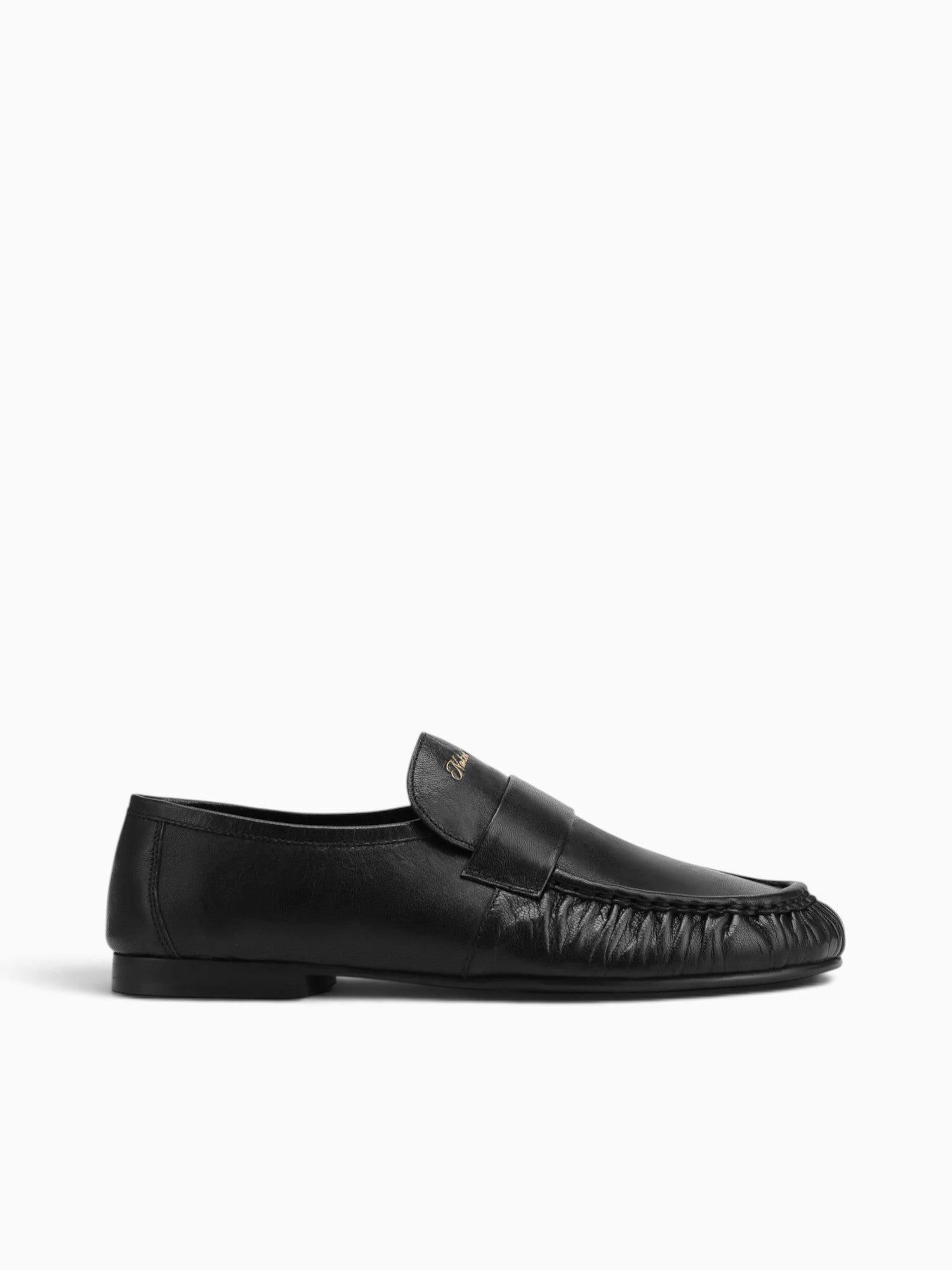 The Wall Street Loafer Black Leather Black / 41 / M