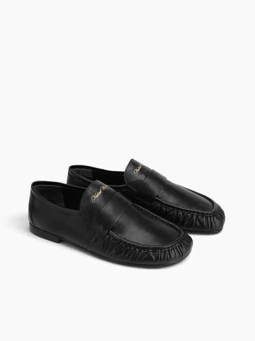 The Wall Street Loafer Black Leather Black / 41 / M