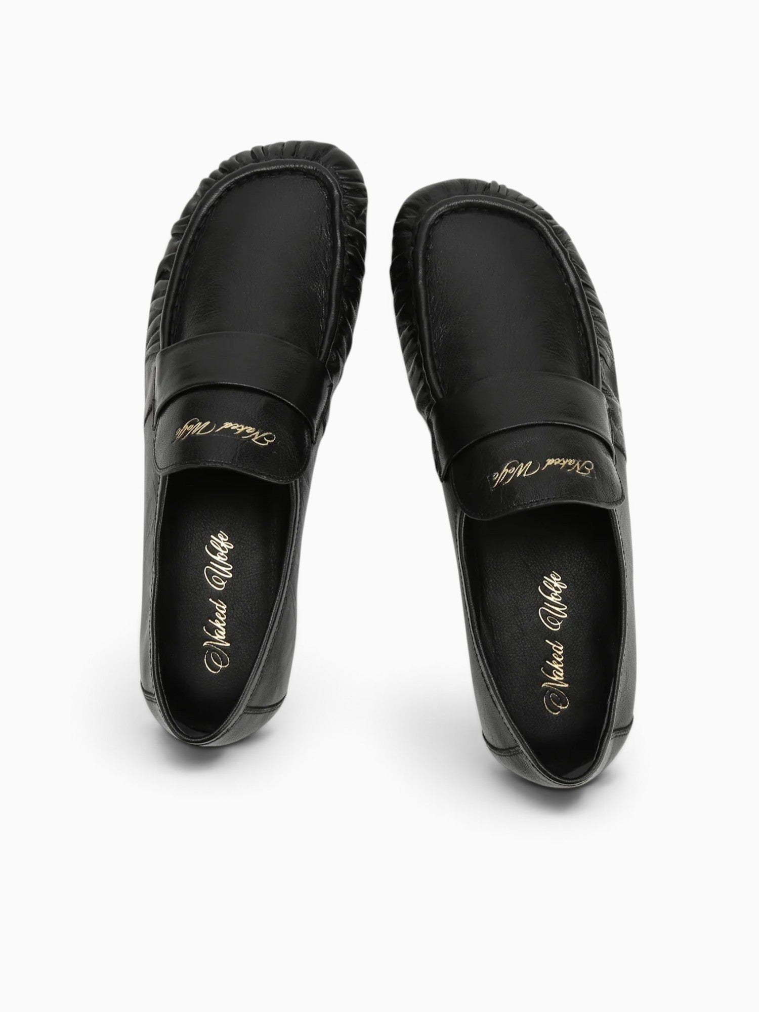 The Wall Street Loafer Black Leather Black / 41 / M