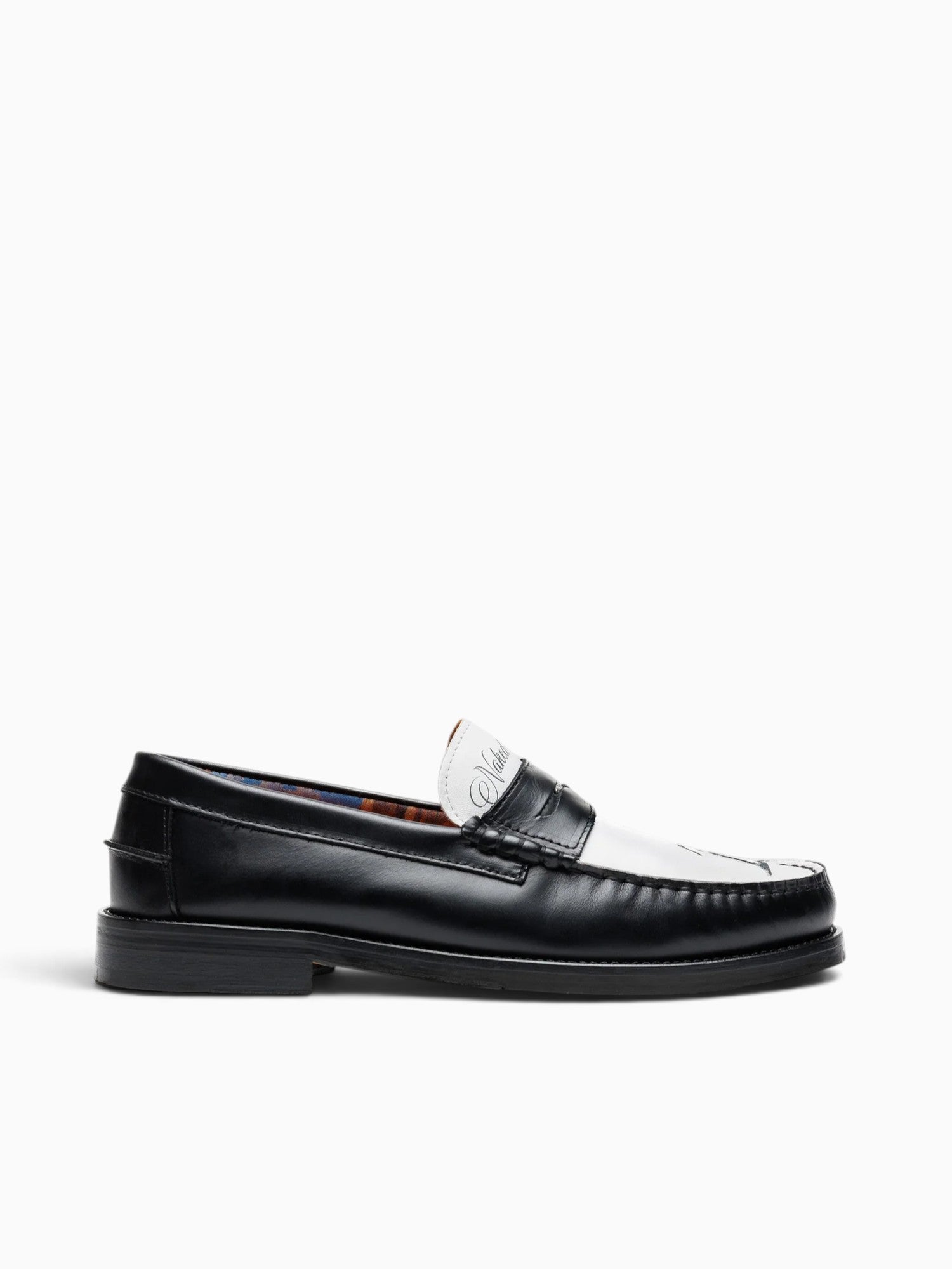 Riviera Cowboy Black White leather Black / 41 / M