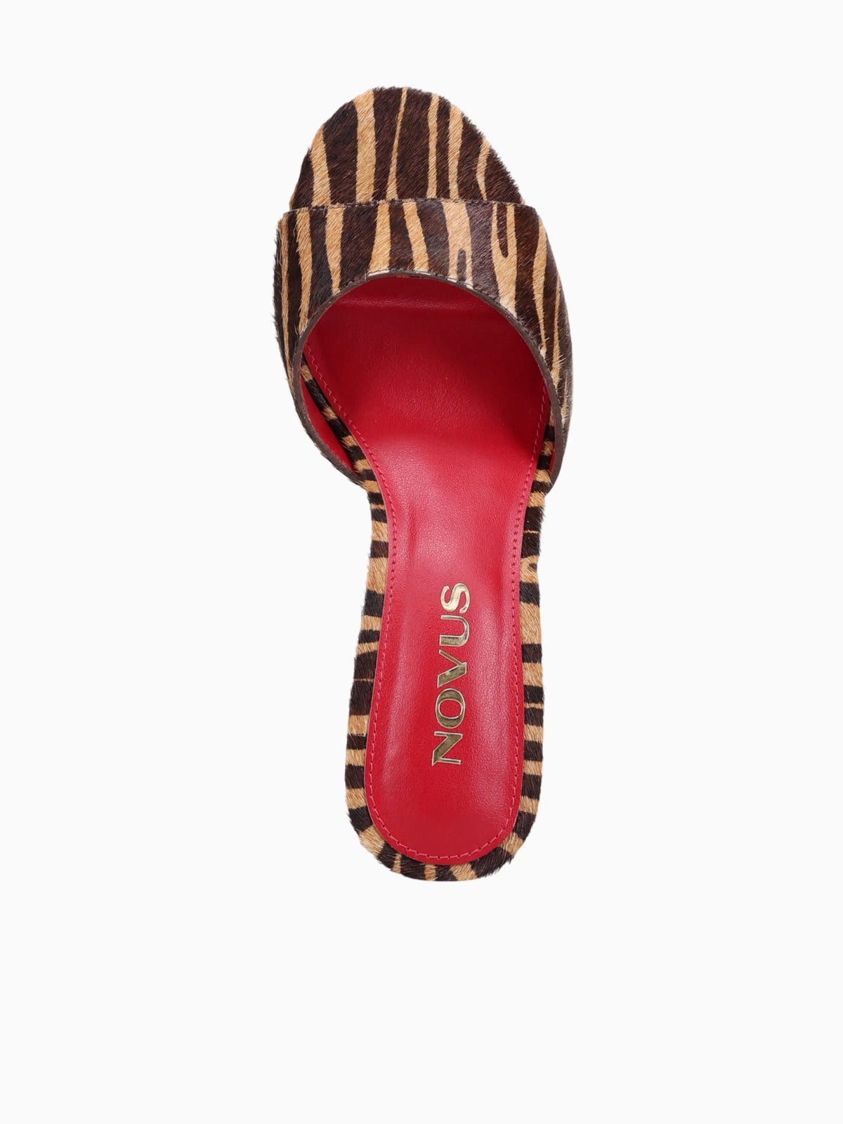Maarva Tiger Ylw cow hair Brown Multi / 5 / M