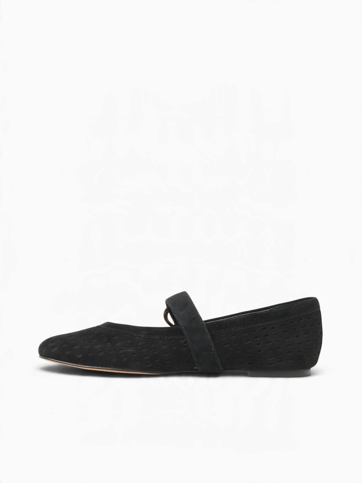 Mikela Onyx Perf Suede Black / 5 / M