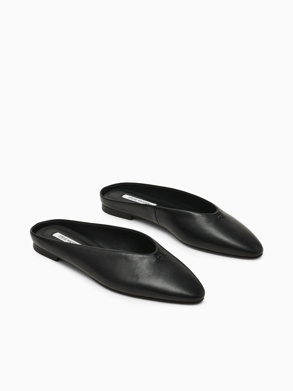 Sherman Black Leather Black / 6 / M