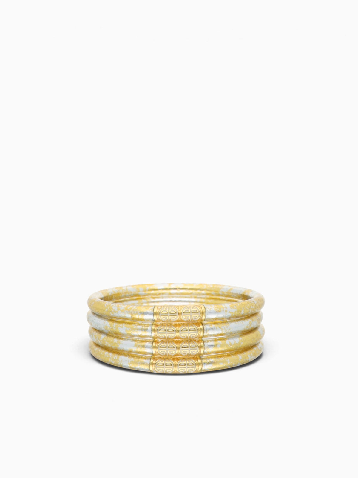 Koi Lumiere All Weather Bangle(set Of 4) Gold / S