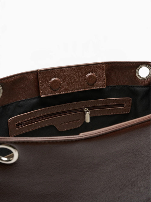 Petra Shoulder Bag Brown Brown