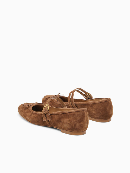 Gibsen Cocoa Suede Medium Brown / 5 / M