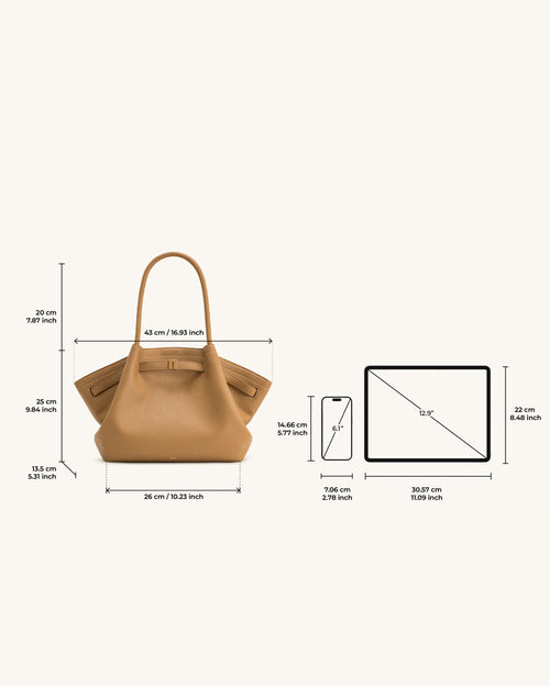 Hana Medium Tote Bag Latte