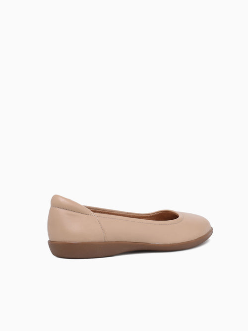 Flexy Nude Leather Beige / 5 / M