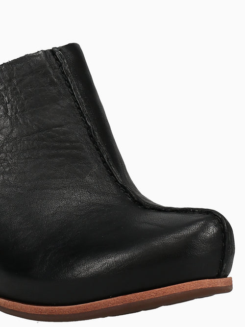 Sagano Black Leather Black / 5 / M