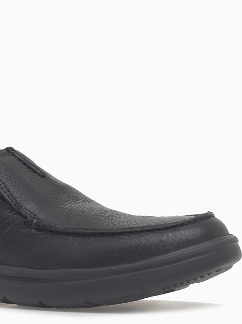 Bradley Free Black Tumbled Lea Black / 7 / M