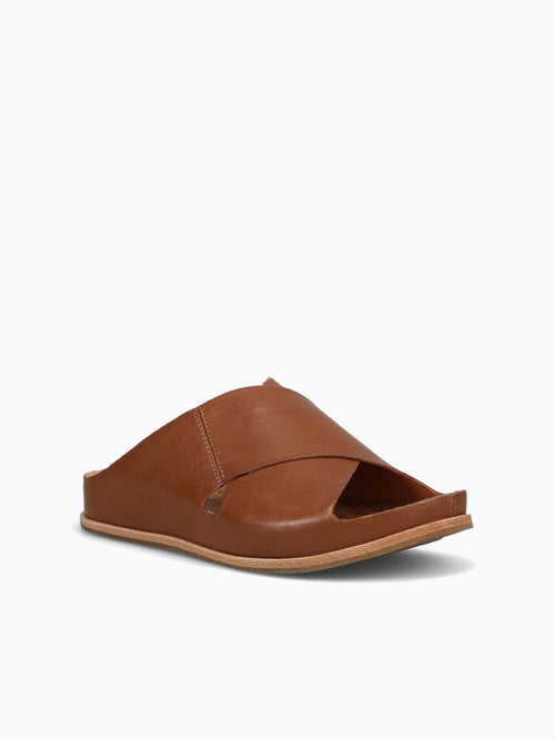 TUTSI CROSSBAND KE0005206 BROWN LEA Brown / 5 / M