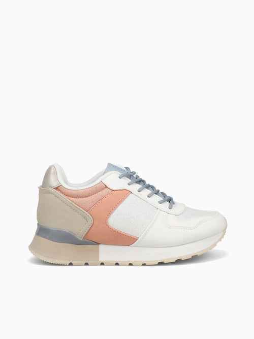 ANN 202103021 WHTBEIGPINK White / 5 / M