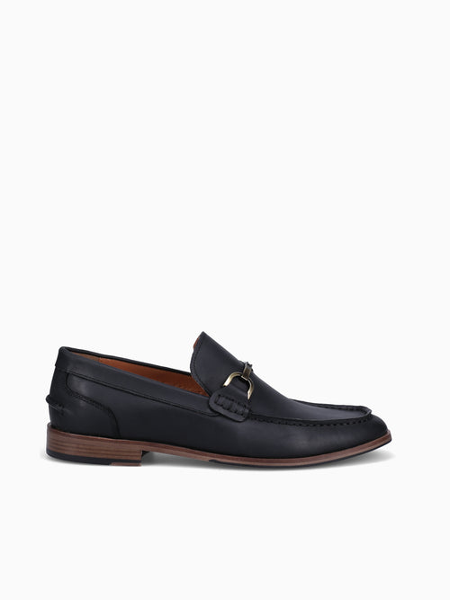 MATTHEW JP13331 BLACK BRUSH CALF LEA Black / 7 / M