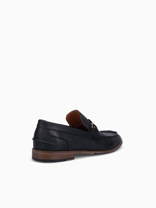 MATTHEW JP13331 BLACK BRUSH CALF LEA Black / 7 / M