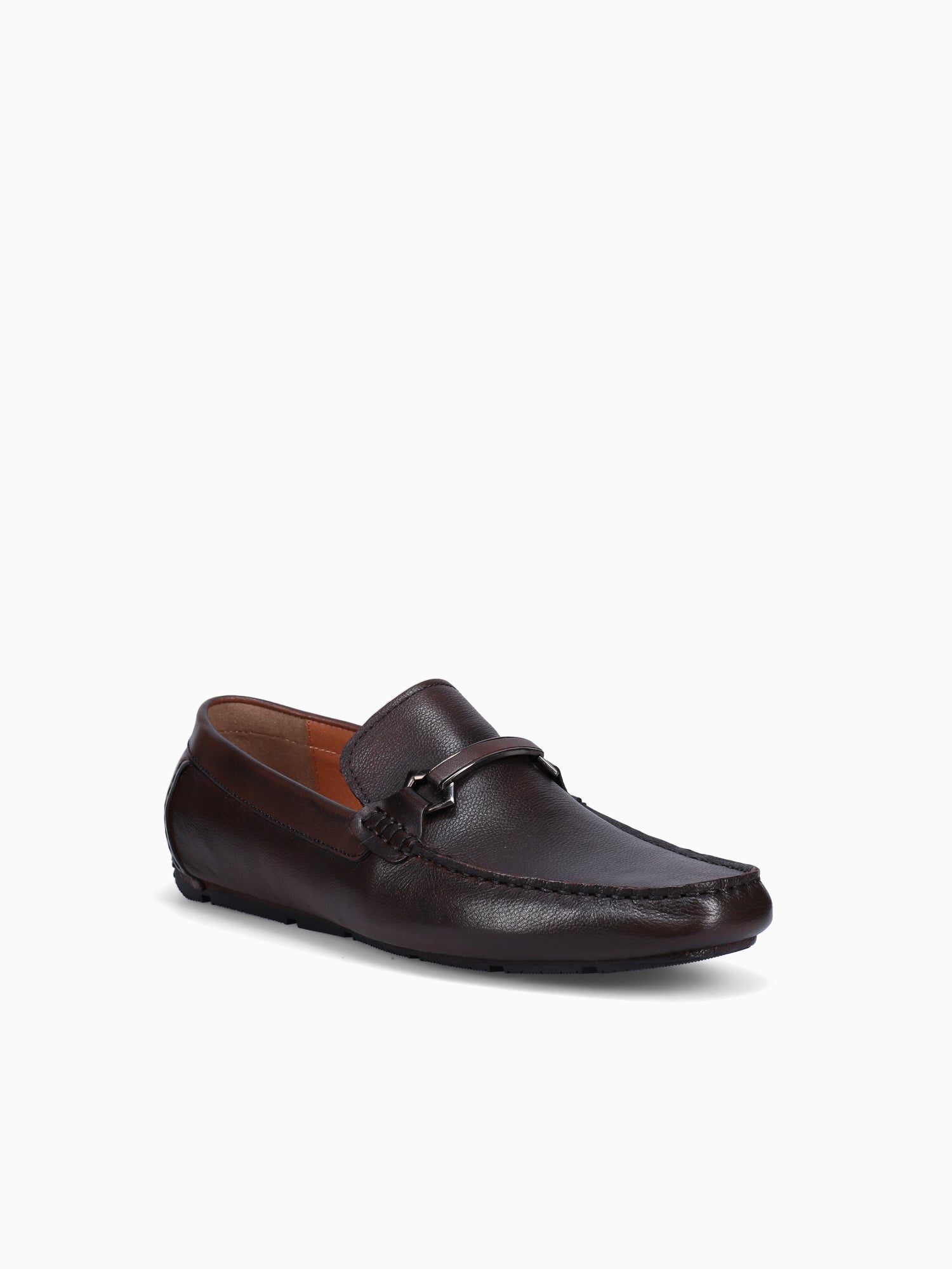 PAUL JP13067 BROWN TUMB LEATHER Brown / 7 / M