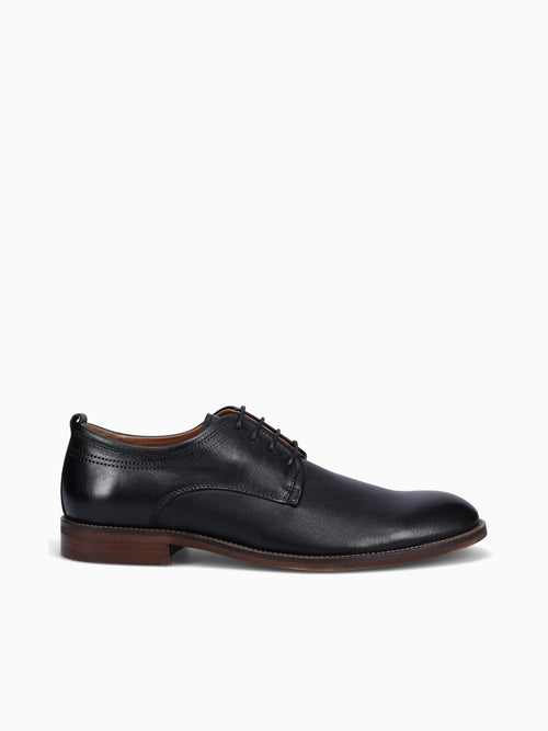 THOMAS JP130012 BLACK TUMB LEATHER Black / 7 / M