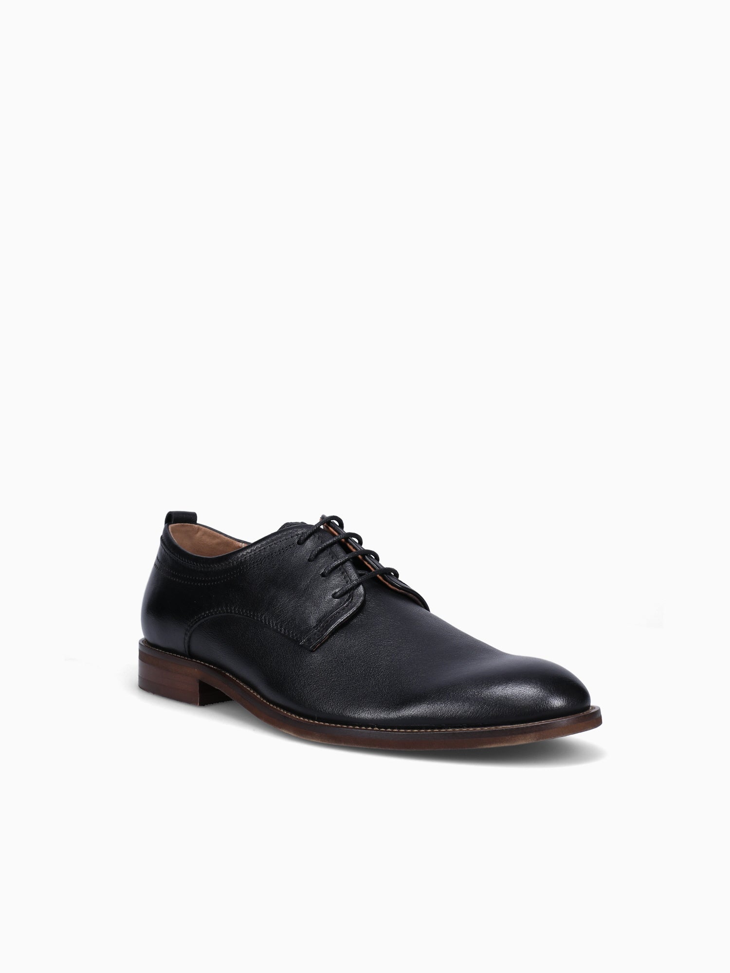 THOMAS JP130012 BLACK TUMB LEATHER Black / 7 / M