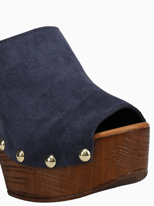 7551 Navy Suede Navy / 36 / M