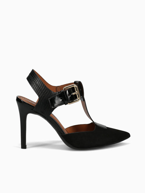 Ginger Preto Floater Verniz Black / 5 / M