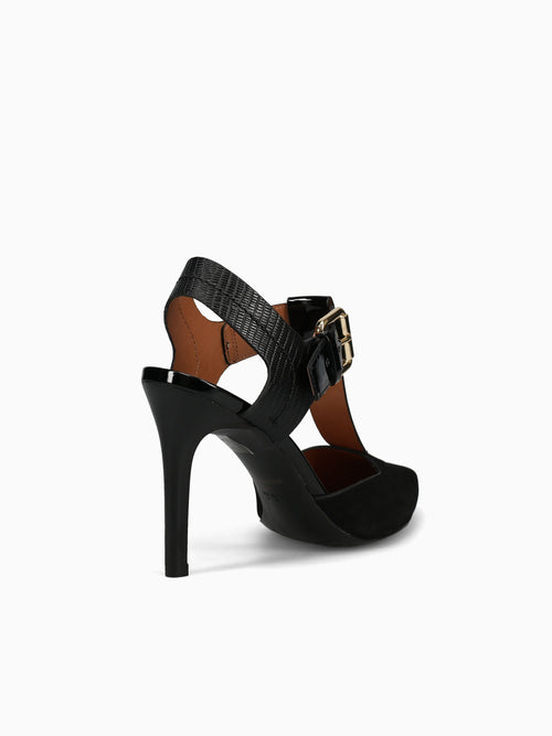 Ginger Preto Floater Verniz Black / 5 / M