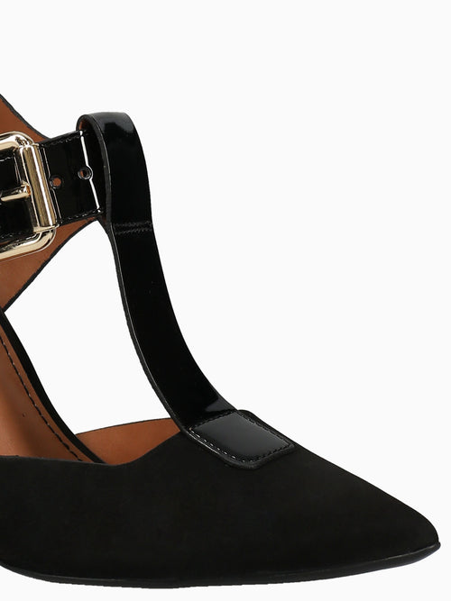 Ginger Preto Floater Verniz Black / 5 / M