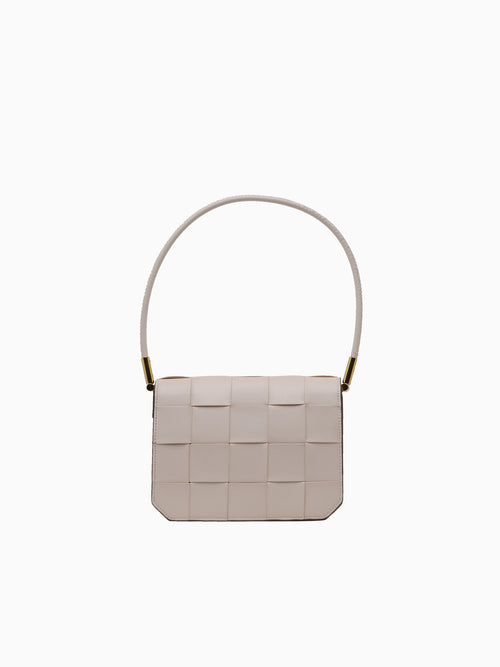 CX913 Chloe Flap Bag White White