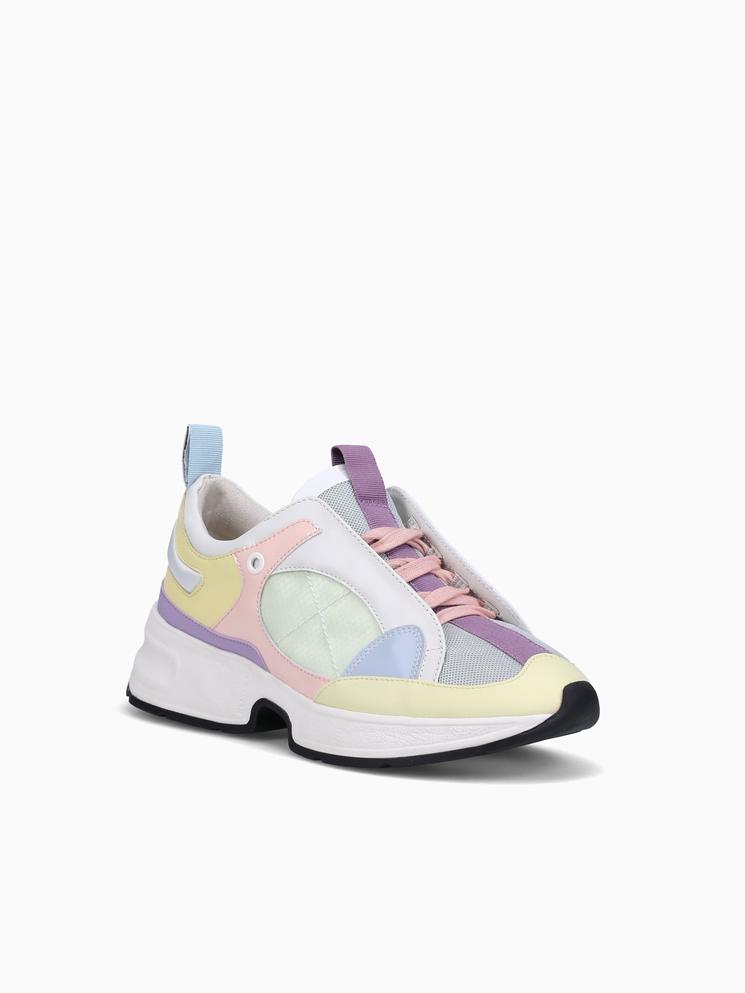 Pina Satin Multi Pastels Nappa Lea Multi / 36 / M
