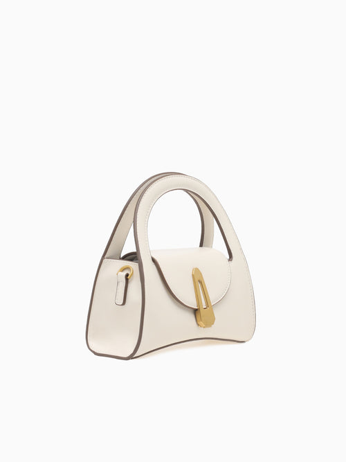 CX3045 Celeste Satchel White White