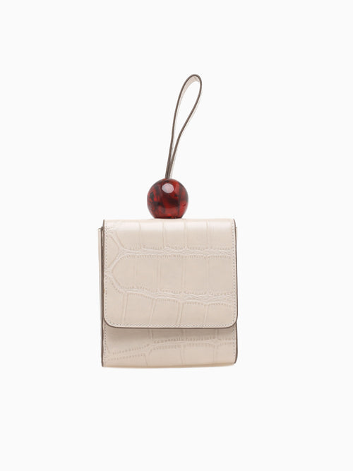 CX2169 Carrie Sq Bag White White