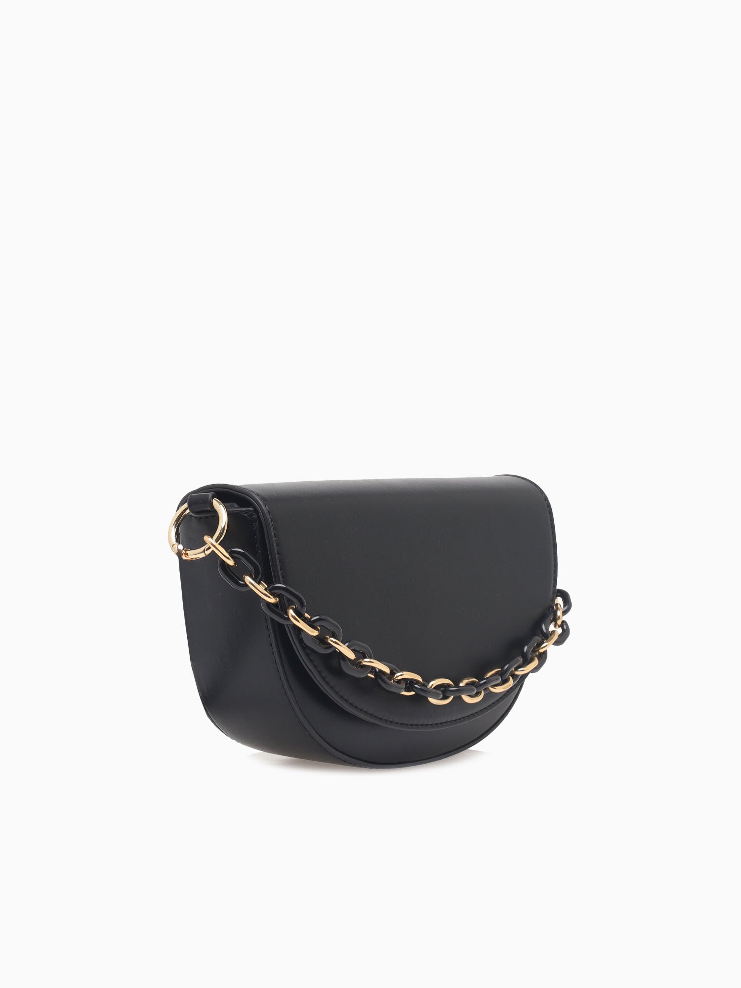6024 Odette Flap Bag Black Black