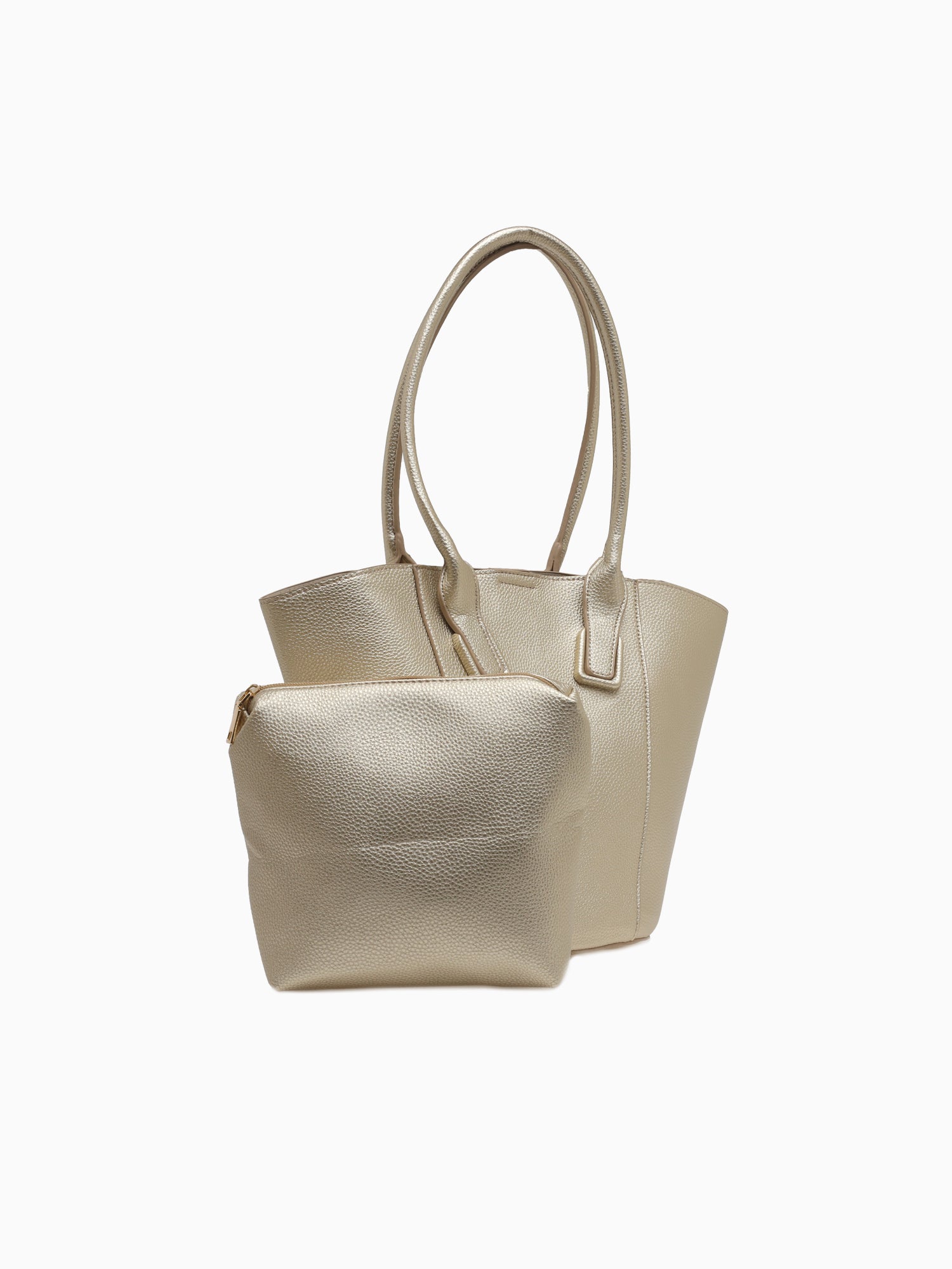 529 Yuliana Tote Platino Platinum