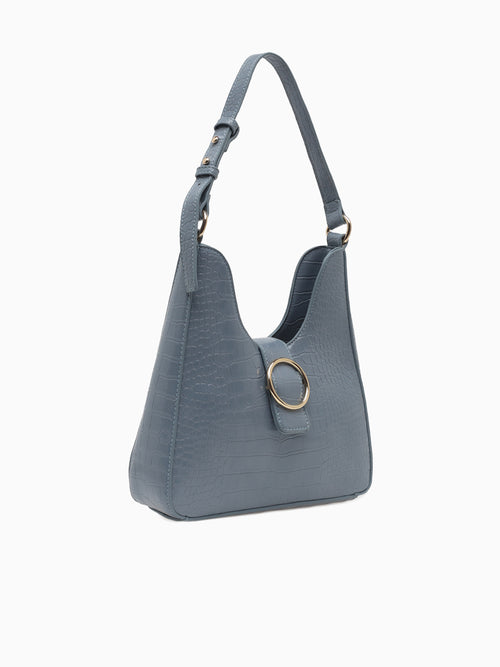 708 Odette Hobo Blue Blue