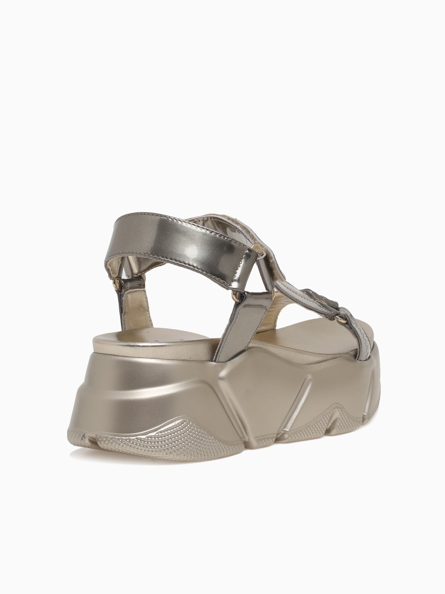 Morgana Platinum Metallic Leather Platinum / 36 / M
