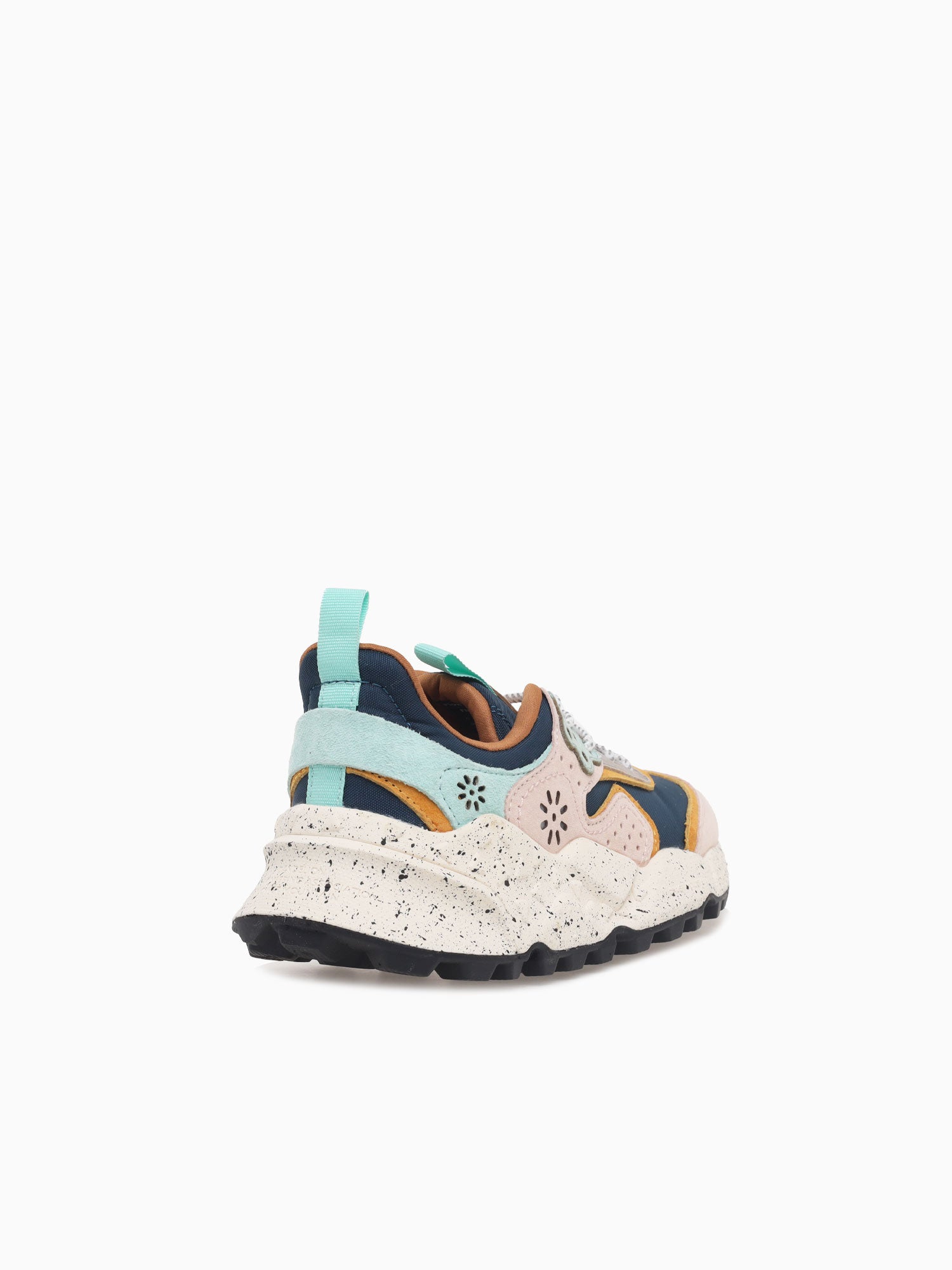 Kotetsu Woman Pink Navy suede Nylon Black / 35 / M