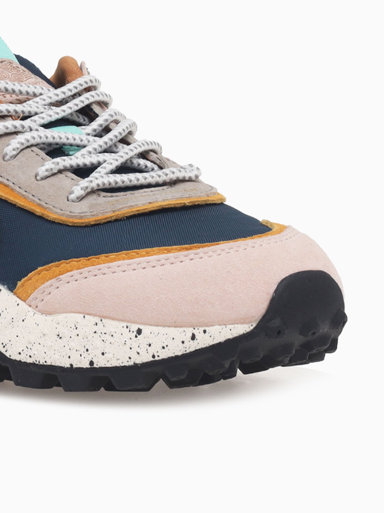 Kotetsu Woman Pink Navy suede Nylon Black / 35 / M