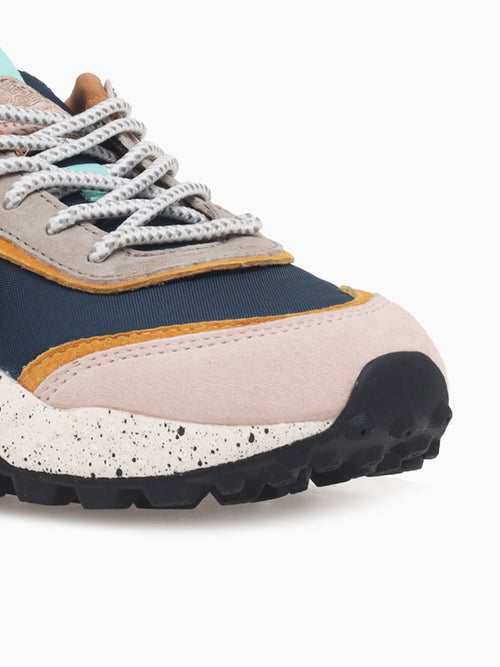 Kotetsu Woman Pink Navy suede Nylon Black / 35 / M