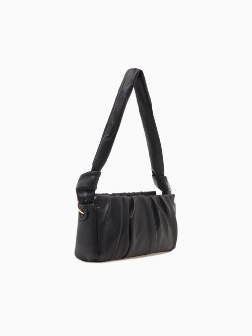 FB114 Skylar Baguette Black Black