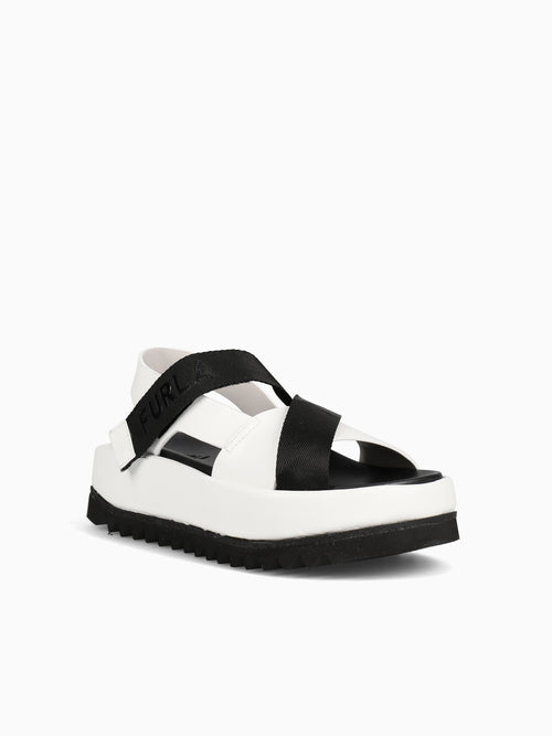 Real Fubset Sandal TalcoNero Vitello White / 36 / M
