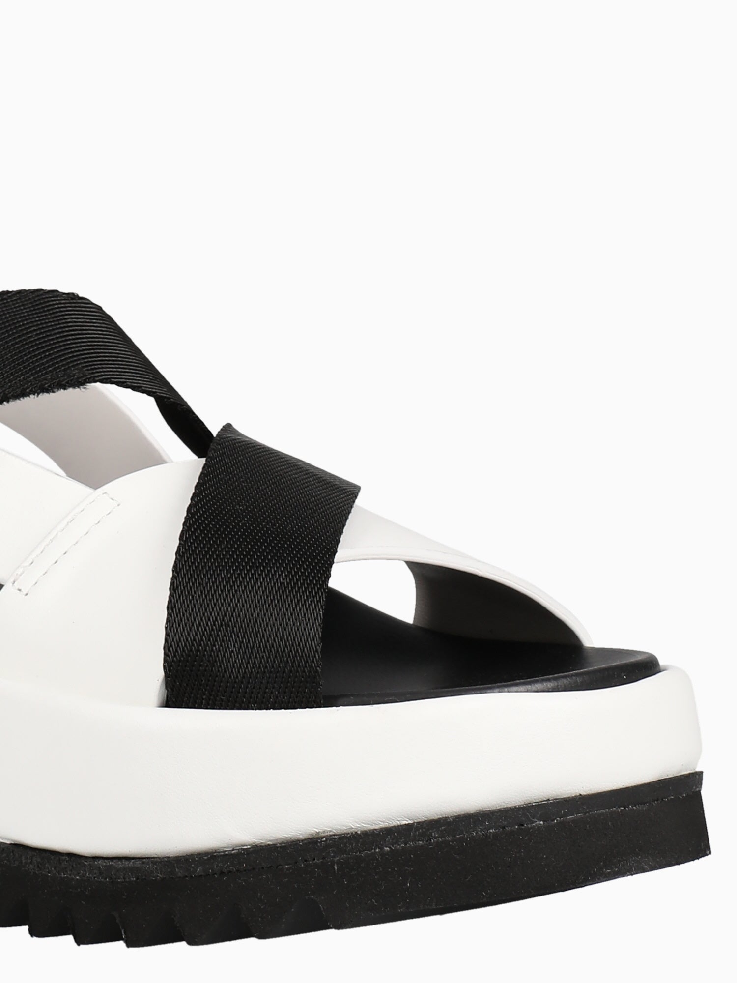 Real Fubset Sandal TalcoNero Vitello White / 36 / M