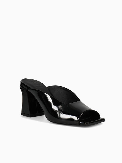 Sirena Mule Nero Vernice Black / 36 / M