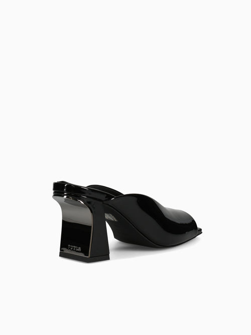 Sirena Mule Nero Vernice Black / 36 / M
